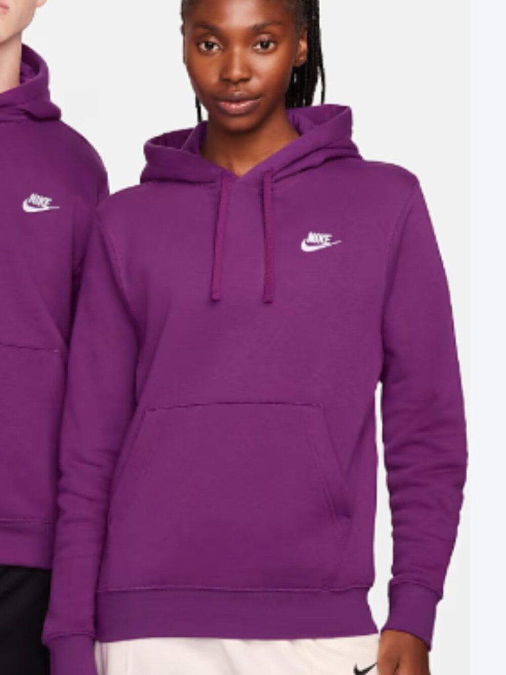 Nike Club Unisex Hoodie in Viotech Purple Sz S
